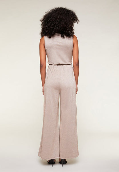  MIT TORCHON - Jumpsuit - Beige
