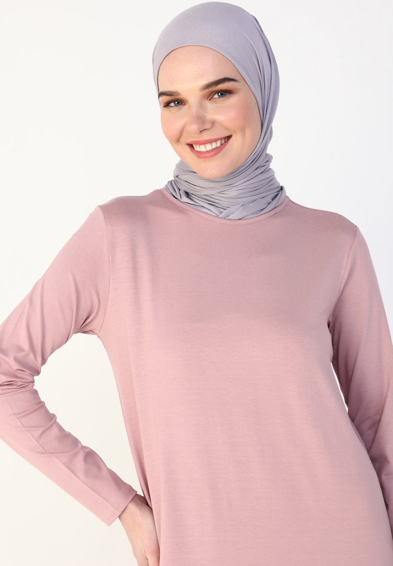  CREW NECK REFKA - Maxikleid - Pink