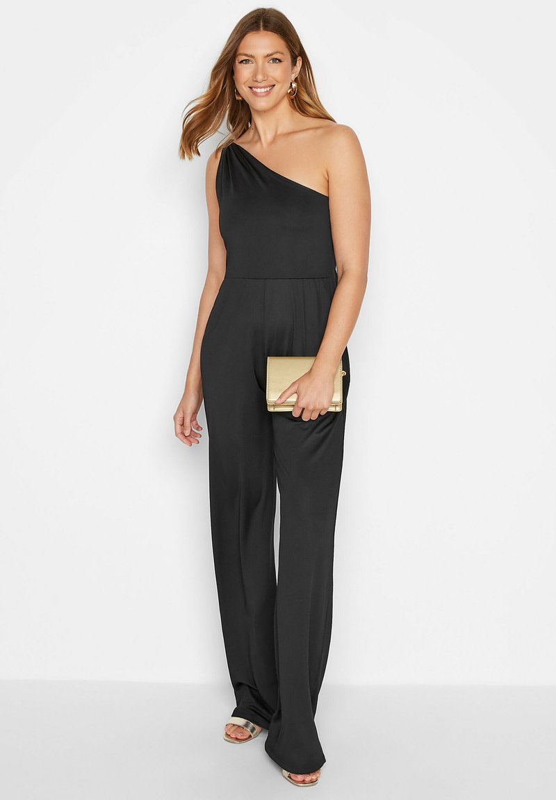  ONE SHOULDER - Jumpsuit - Black