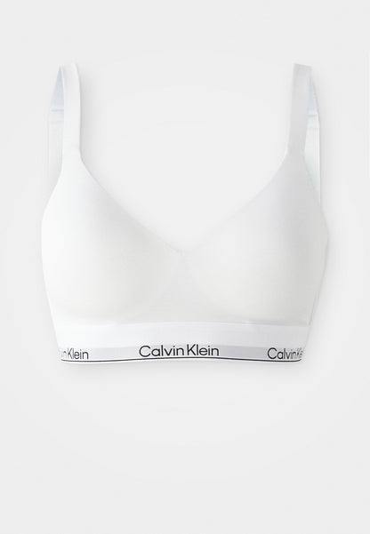 CALVIN KLEIN UNDERWEAR LIFT BRALETTE ICON - T-shirt Bra - White