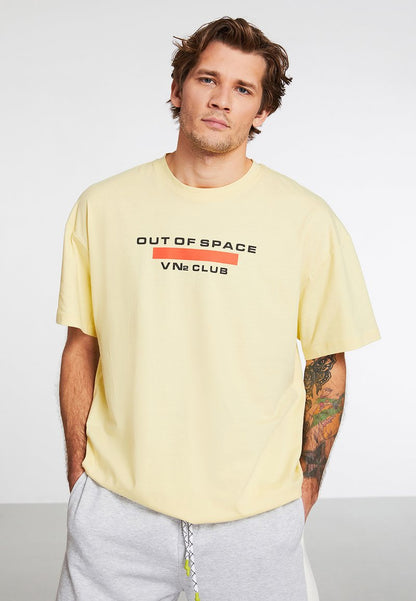  EXPLORE - T-Shirt Print - Yellow