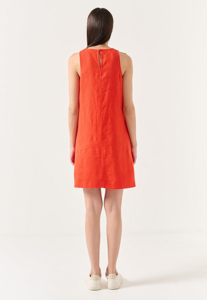  Freizeitkleid - Orange