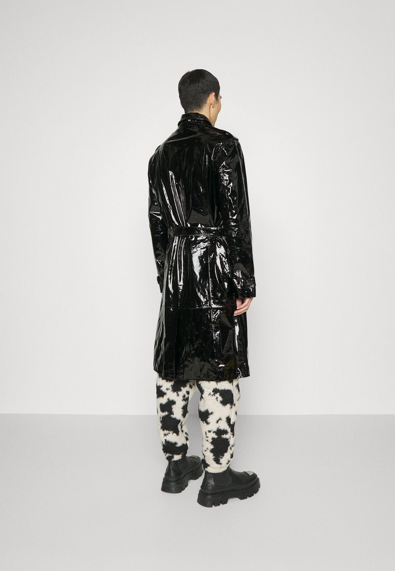  ZACH - Klassischer Mantel - Black Patent
