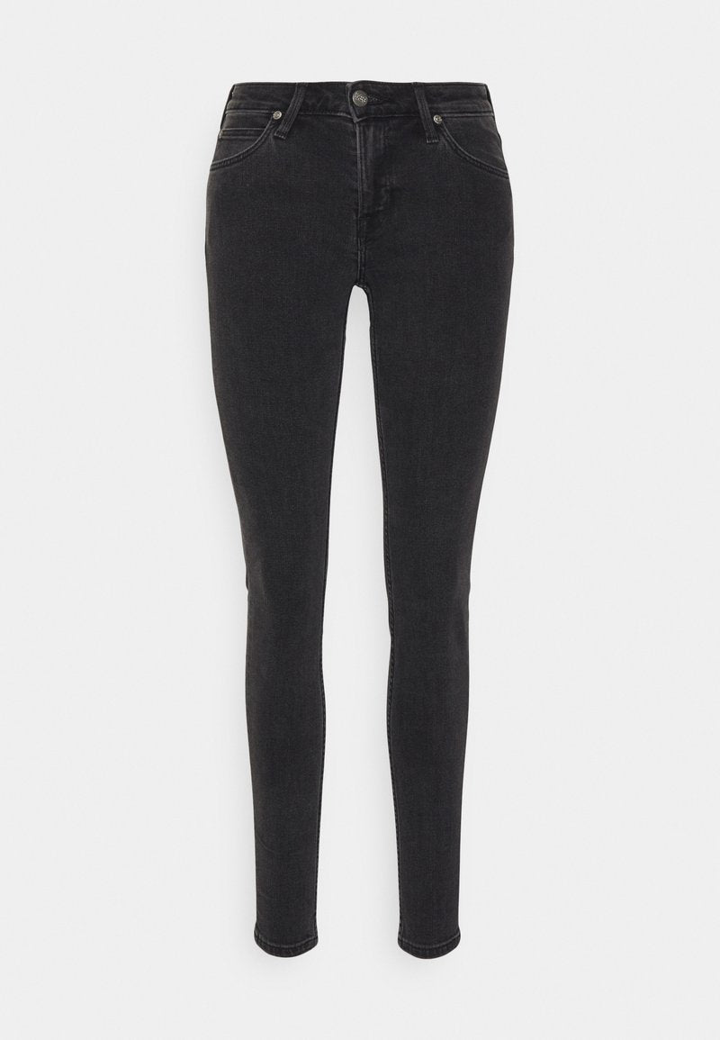 Lee SCARLETT - Jeans Skinny Fit - Black Mid Stone