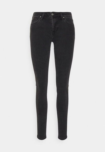 Lee SCARLETT - Jeans Skinny Fit - Black Mid Stone