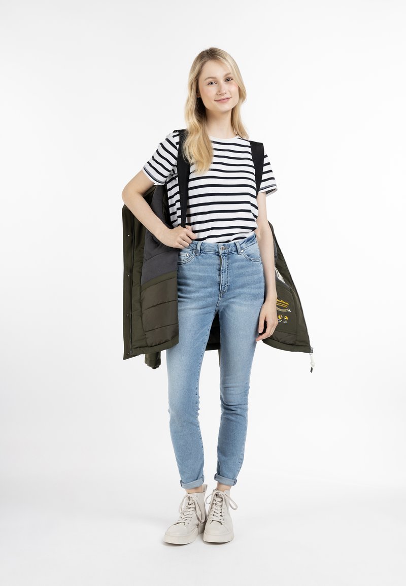 Schmuddelwedda Winterjacke - Dunkeloliv