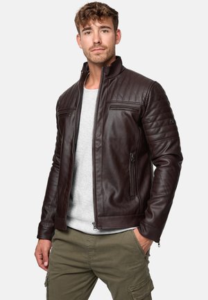  NEW MEXICO - Lederjacke - Schwarz
