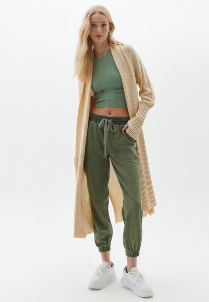  Strickjacke - Macadamia