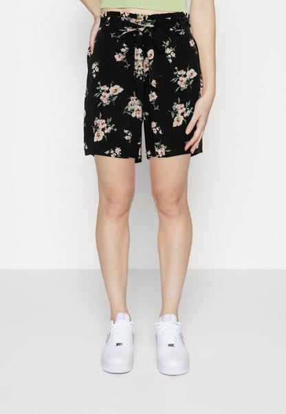 Vero Moda VMEASY - Shorts - Black/multi-coloured