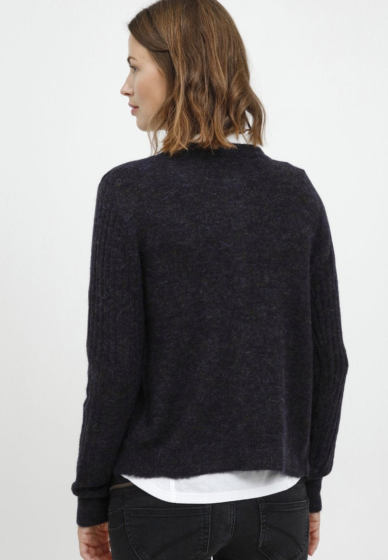 Fransa FRCESANDY 6 CARDIGAN - Strickjacke - Black