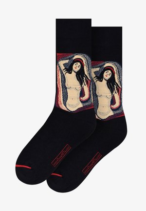  GUSTAVE COURBET - THE WOMAN IN THE WAVES - Socken - Mehrfarbig