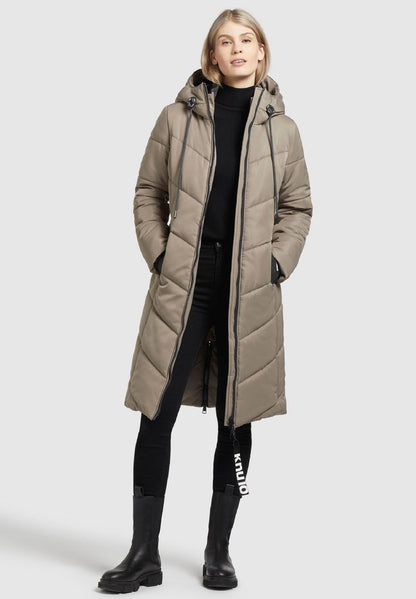 Khujo ARIBAY3 STRUCTURED - Wintermantel - Taupe