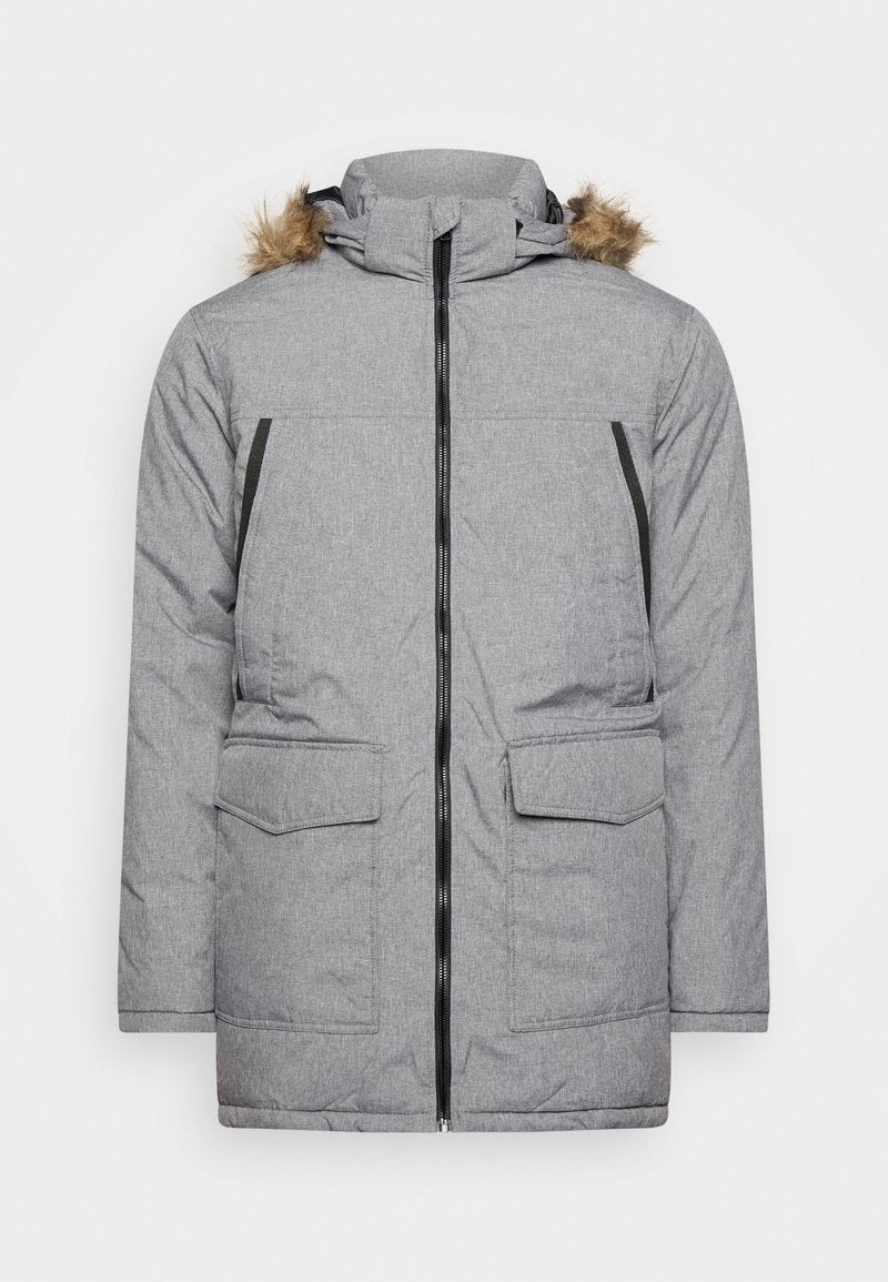 Jack & Jones JJECRAFT - Wintermantel - Grey