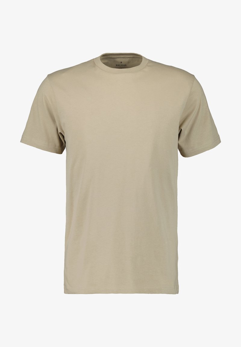 RAGMAN RUNDHALS SINGLEPACK - T-Shirt Basic - Hellblau