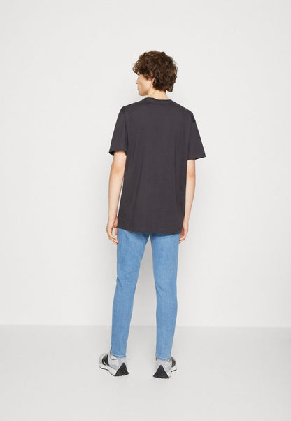Cleptomanicx VULCAN GULL - T-Shirt Print - Blue Graphite