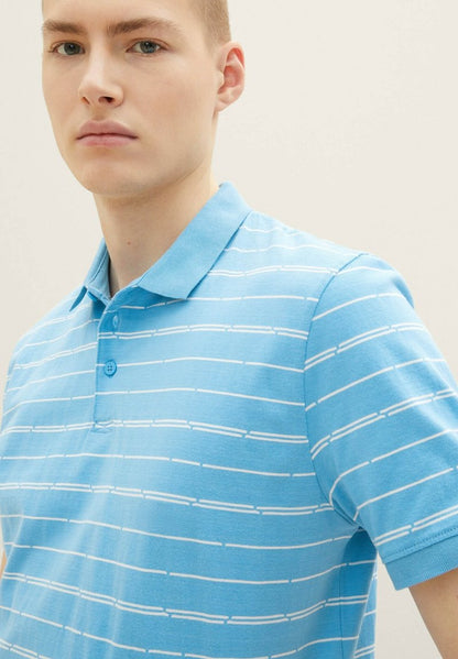 TOM TAILOR Denim 2 PACK - Poloshirt - Blue Broken Yd Stripe