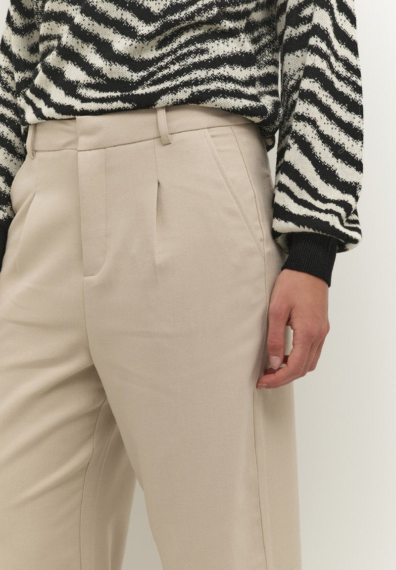 Kaffe KAMERLE - Stoffhose - Feather Gray