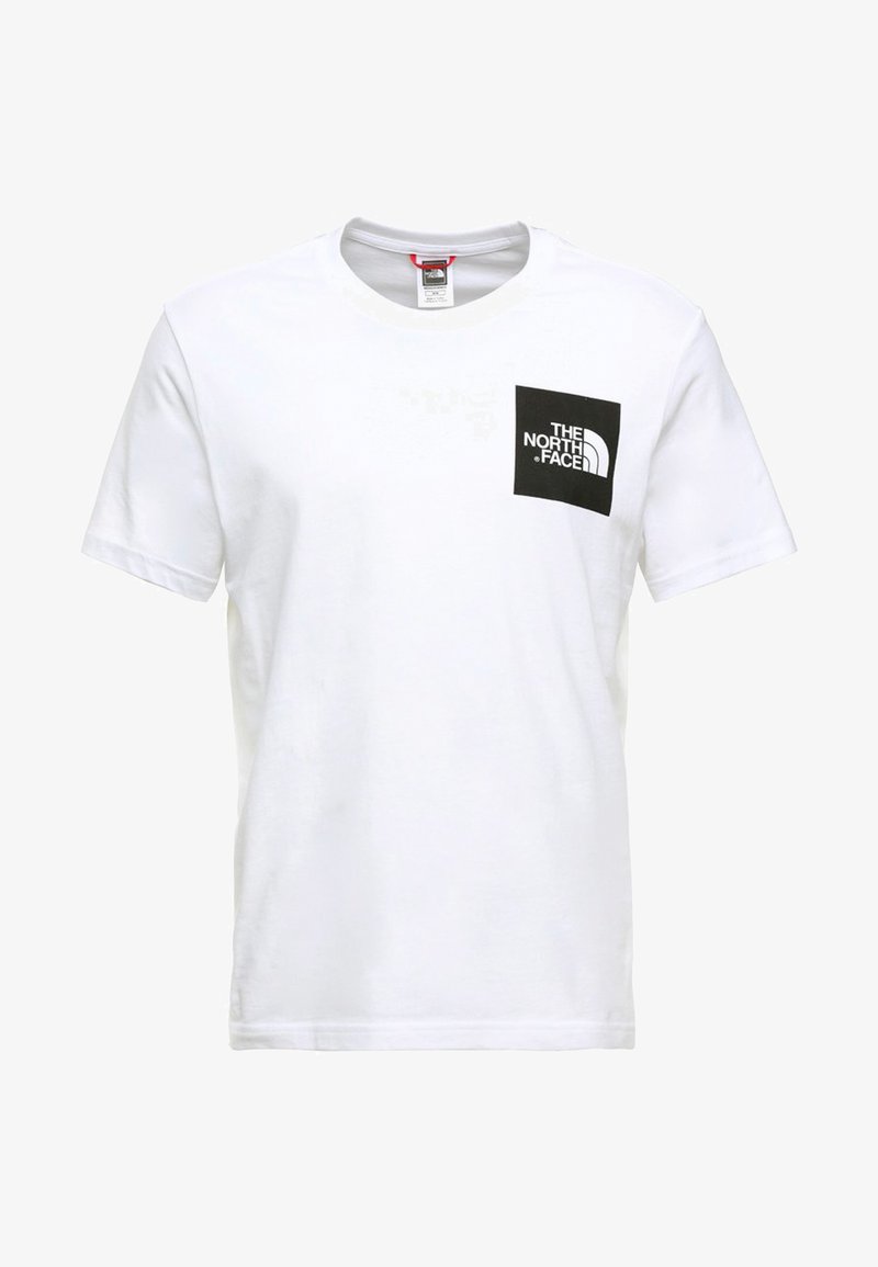 The North Face FINE TEE - T-Shirt Print - White/black