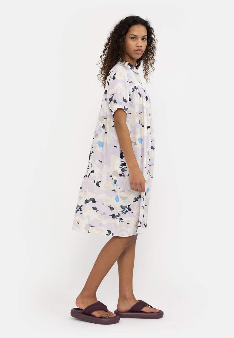 Soft Rebels Blusenkleid - Cloudy Snow White Print