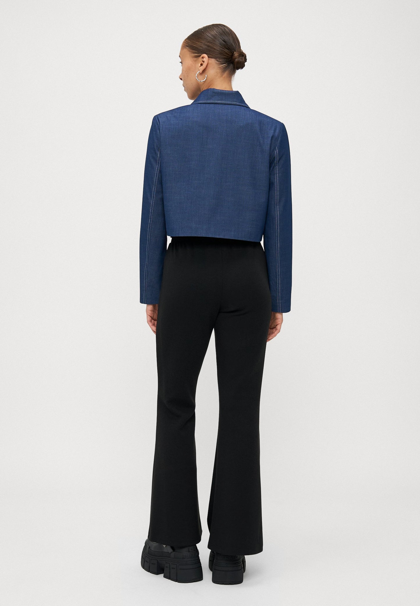 ONLY Petite ONLJINA STITCH JACKET - Denim Jacket - Naval Academy