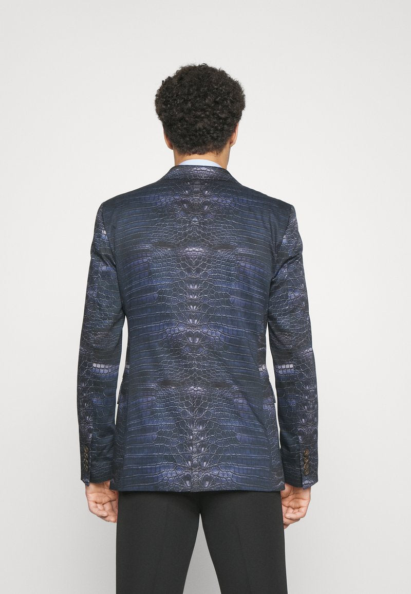Roberto Cavalli SLIM CAIMAN - Sakko - Blu