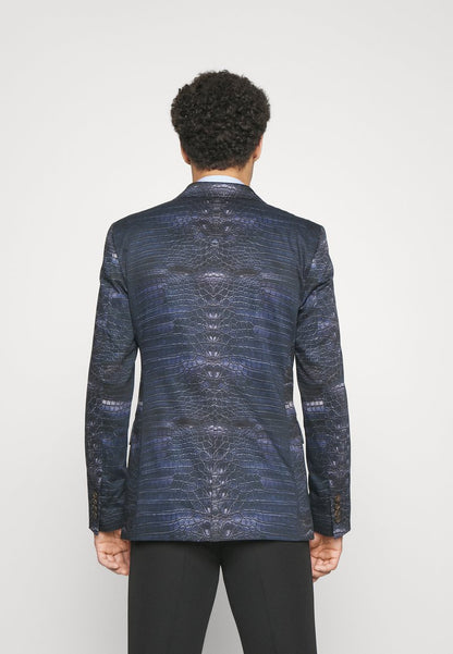 Roberto Cavalli SLIM CAIMAN - Sakko - Blu