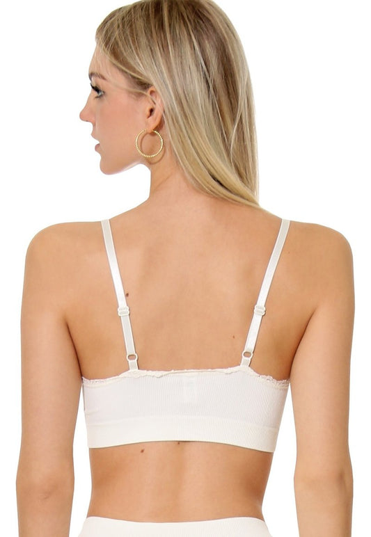  MIT COLLECTION - Bustier - Weiss