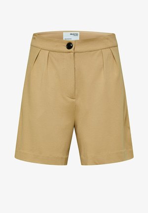 Selected Femme ELEGANTE - Shorts - Beige