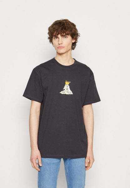 Cleptomanicx VULCAN GULL - T-Shirt Print - Blue Graphite