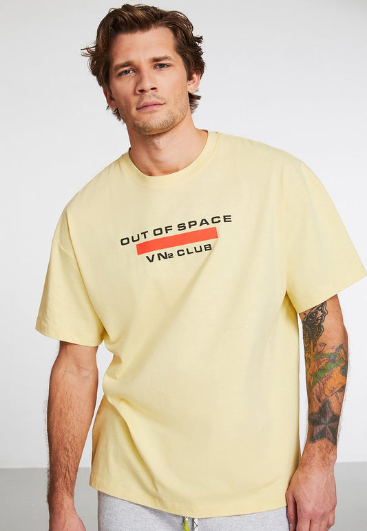  EXPLORE - T-Shirt Print - Yellow