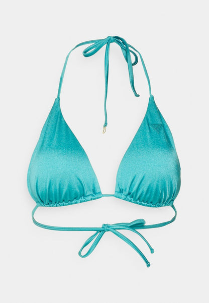 Guess REMOVABLE PADDED TRIANGLE - Bikini-Top - Blue Tide