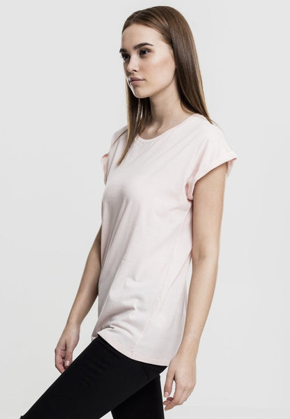 URBAN CLASSICS EXTENDED SHOULDER - T-Shirt Basic - Pink
