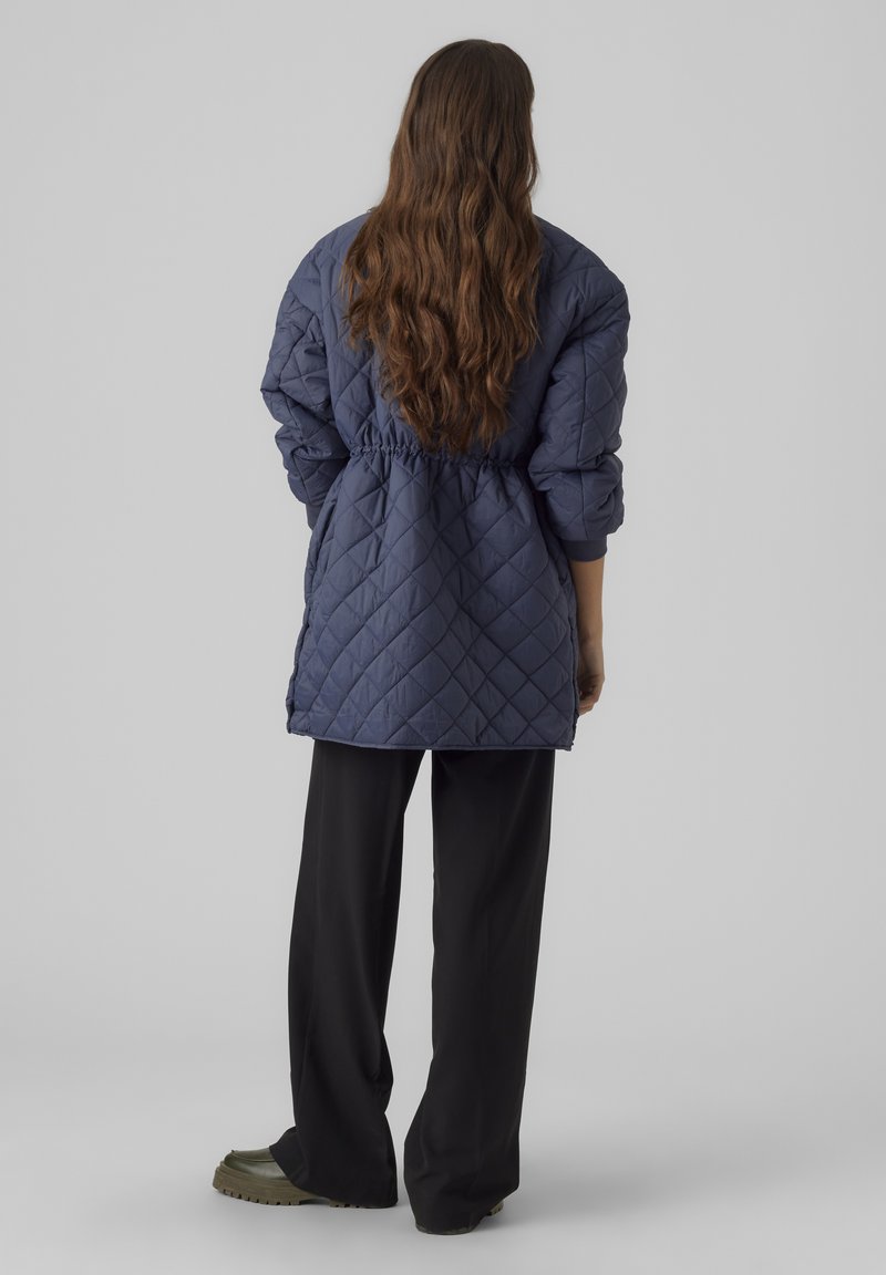 Vero Moda MANTEL - Kurzmantel - Ombre Blue