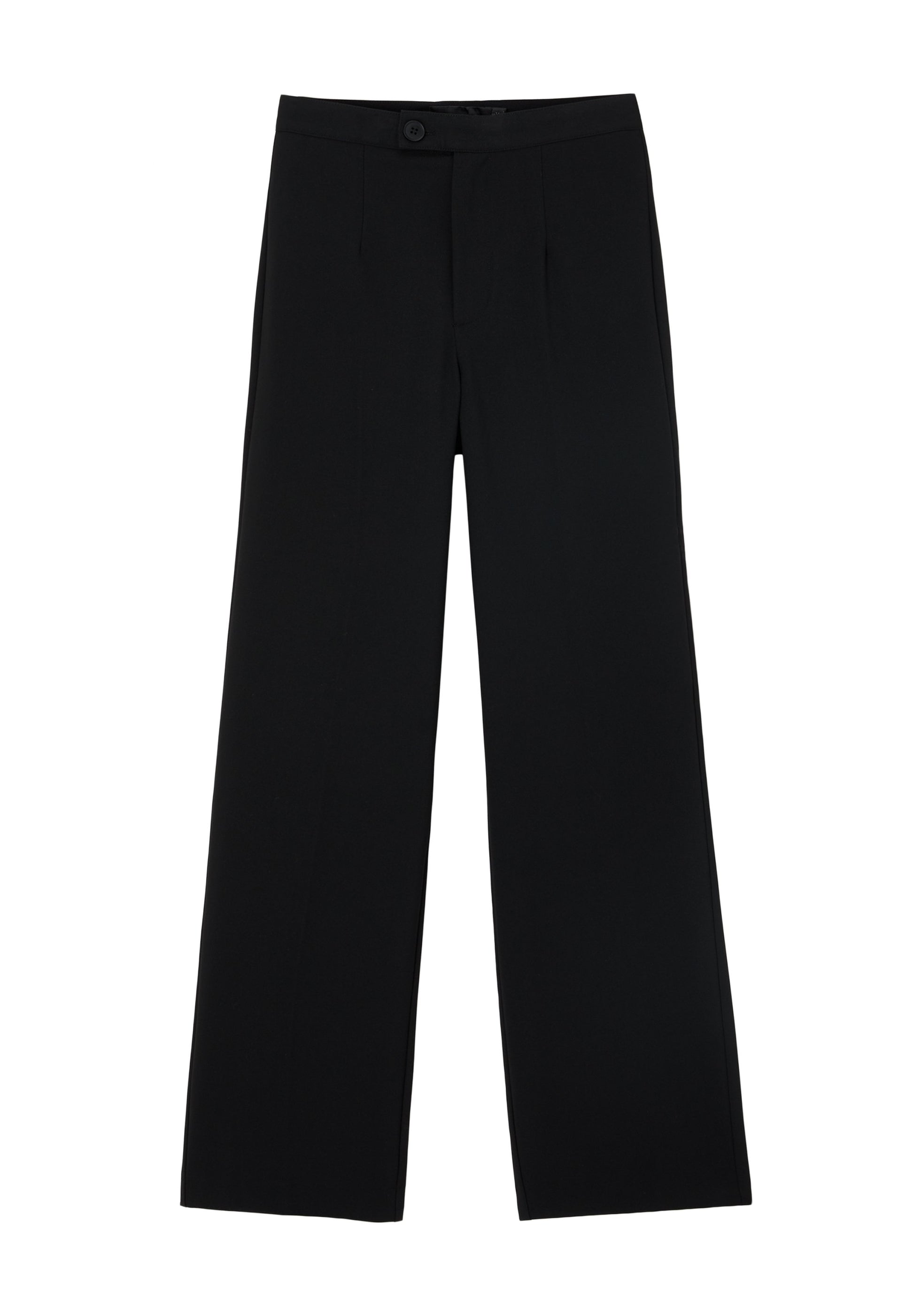 PULL & BEAR STRAIGHT-LEG DARTED -SMART - Trousers - Grey