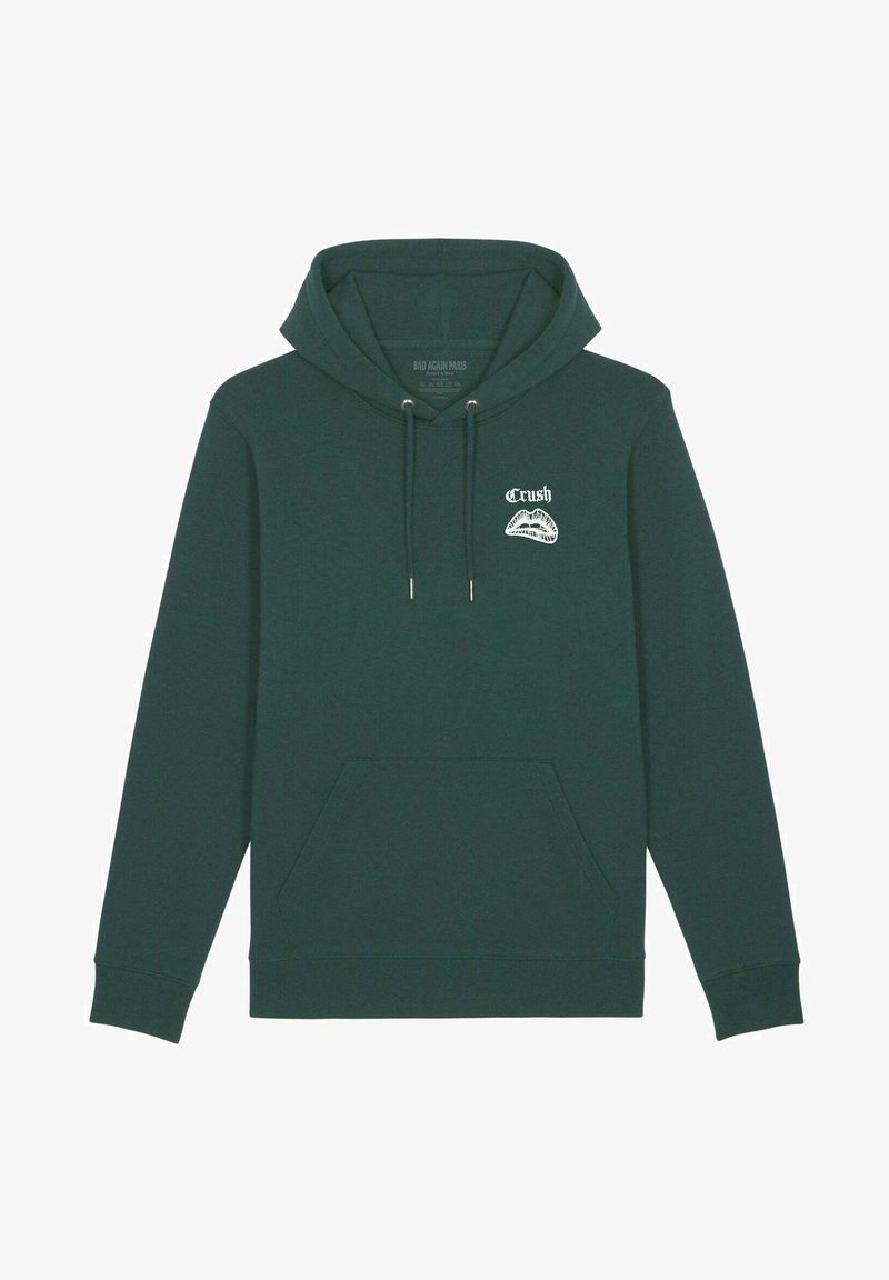  CRUSH EMBROIDERY UNISEX - Kapuzenpullover - Green