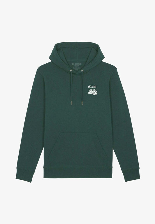  CRUSH EMBROIDERY UNISEX - Kapuzenpullover - Green