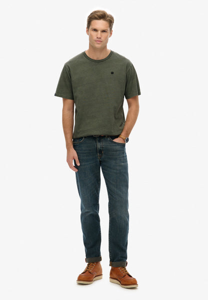  Basic T-shirt - Beetle Green