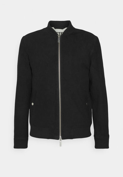 Selected Homme SLHARCHIVE - Lederjacke - Black