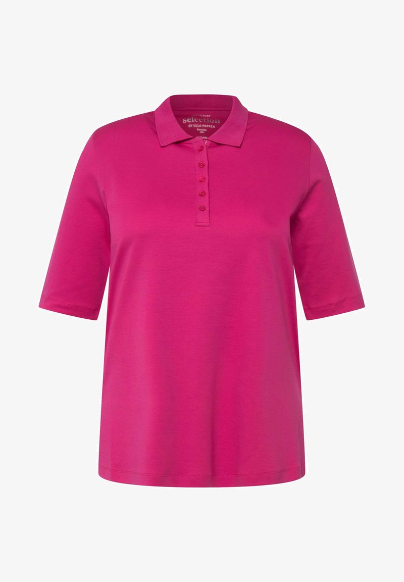 Ulla Popken COUPE CLASSIQUECOL PIMA - Poloshirt - Rose Fuchsia