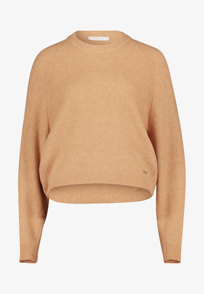  Strickpullover - Camel Melange