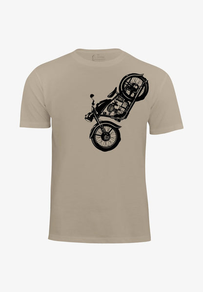  VINTAGE MOTORCYCLE - T-Shirt Print - Schwarz