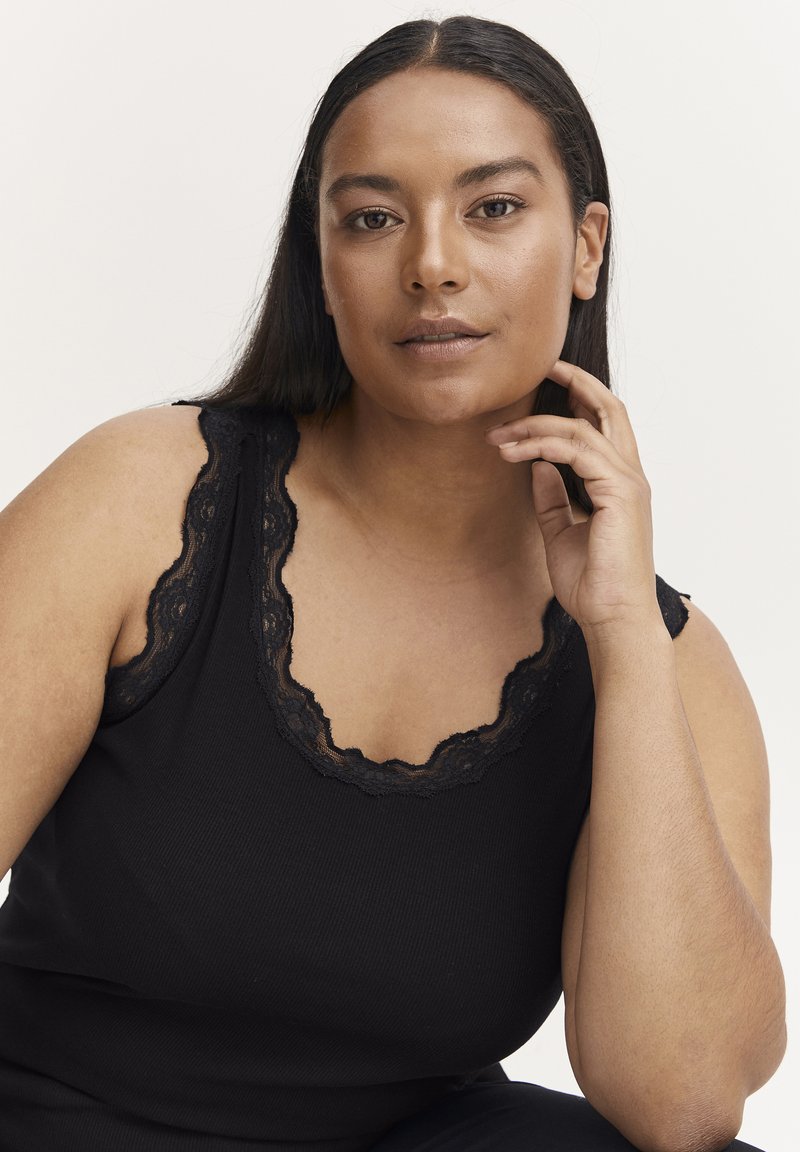 Fransa FPZAMOND - Top - Black