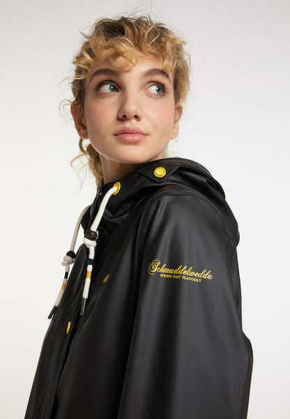 Schmuddelwedda Parka - Schwarz