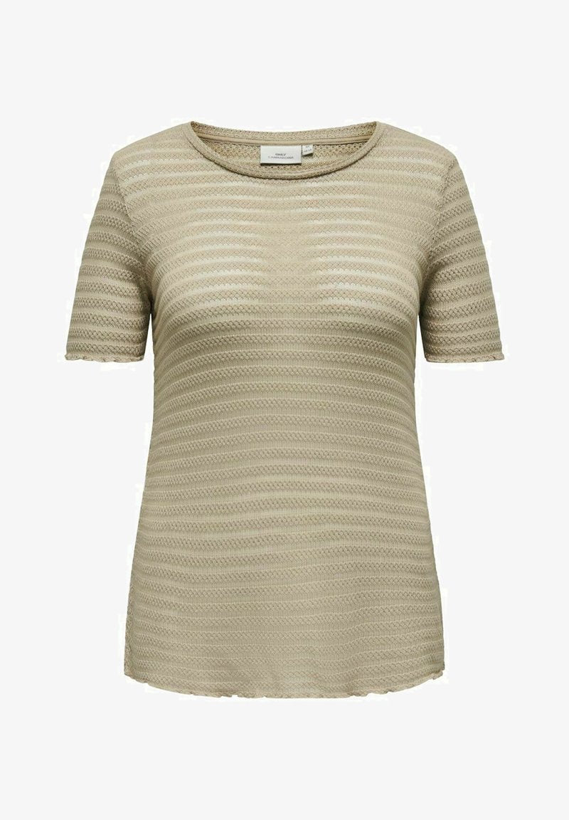 ONLY CARMAKOMA CURVY RUNDHALS - T-Shirt Basic - Night Sky