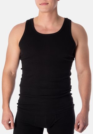  3er Pack RINGEL QUALITÄ - Unterhemd/-shirt - Navy Fein Geringelt