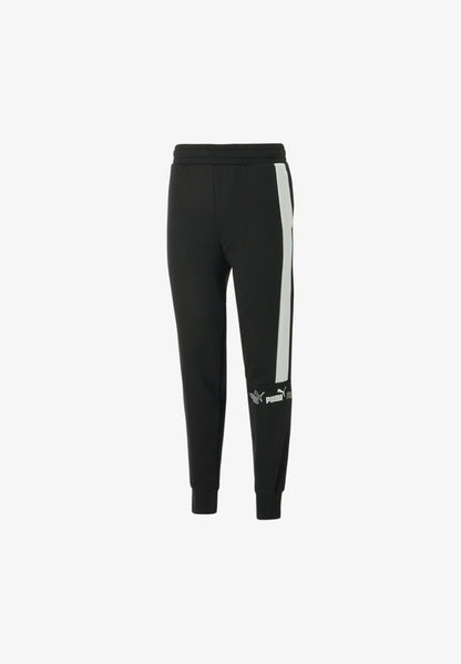 Puma AROUND THE BLOCK - Jogginghose - Black White
