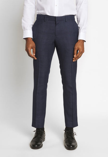  CHECK SUIT - Anzug - Dark Blue