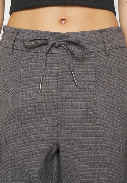ONLY Petite ONLPOPTRASH ELISE EASY PAN - Trousers - Dark Grey Melange