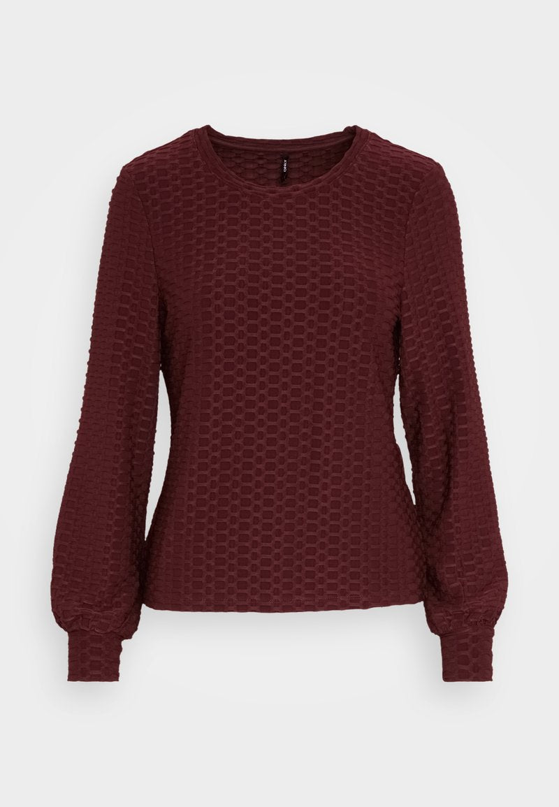 ONLY ONLSIGNE O NECK - Langarmshirt - Sassafras