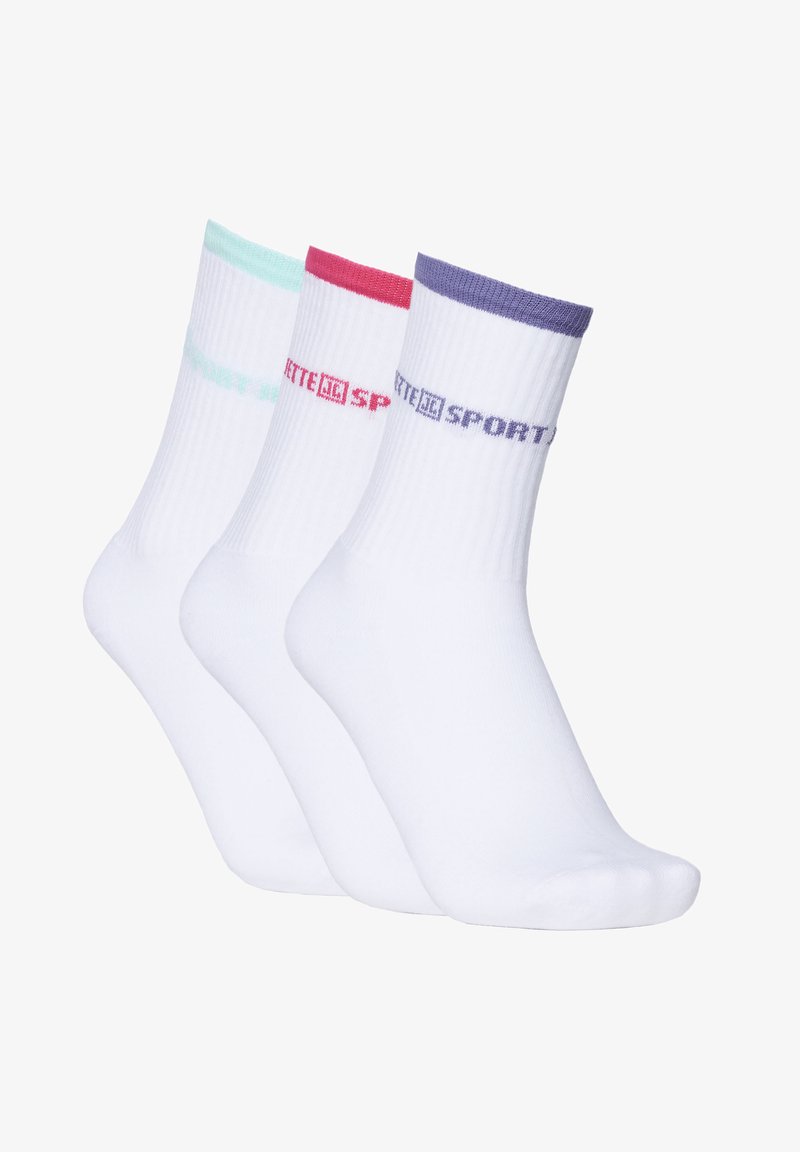  JETTE 3ER-PACK - Socken - Pink Light Green